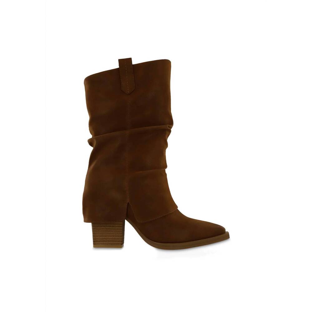 NEW MIA women's west boot in cognac bruss - Picture 3 of 5